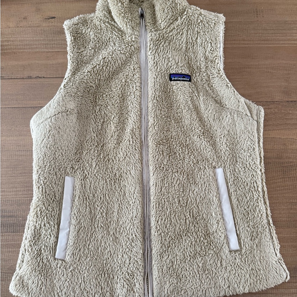 Patagonia Los Gatos Fleece Vest in El Cap Kahaki